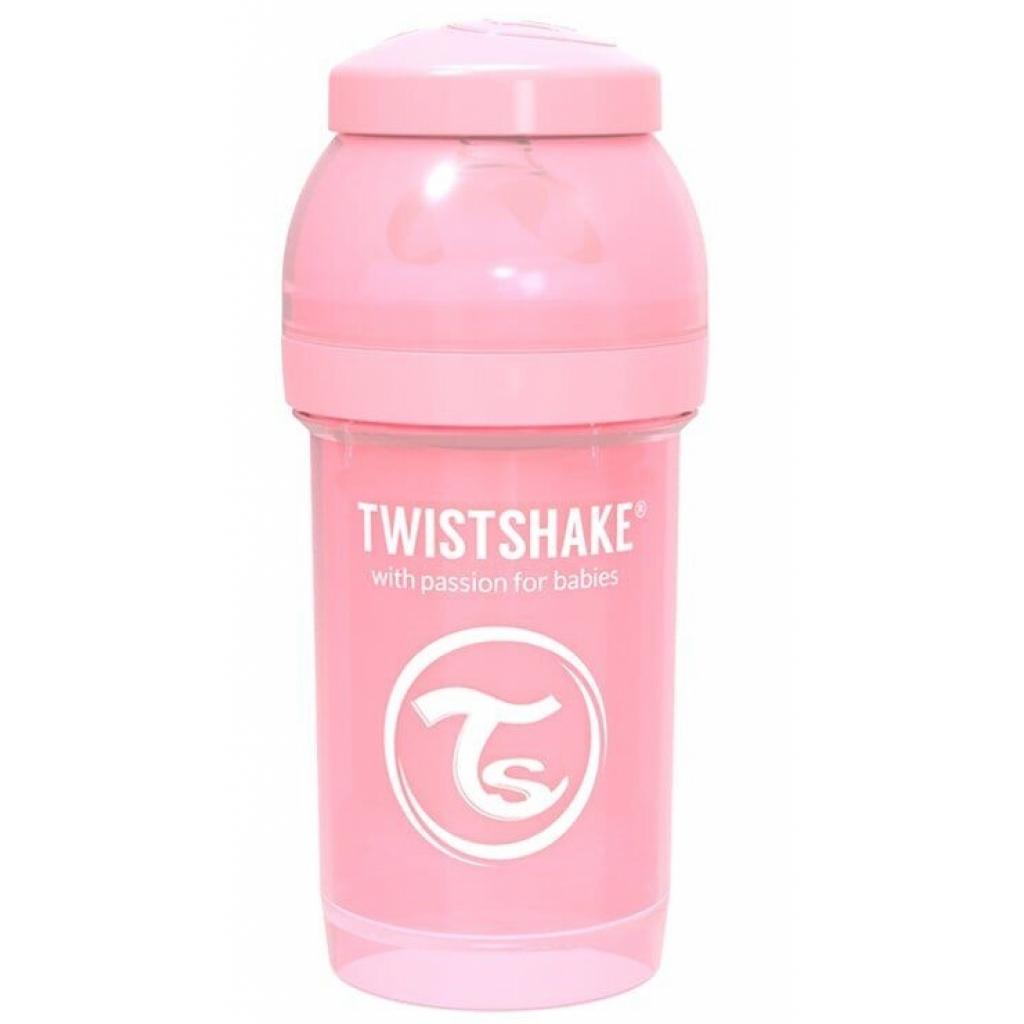 Пляшечка для годування Twistshake антиколиковая 78249 светло-розовая 180 мл (69856) - зображення 1