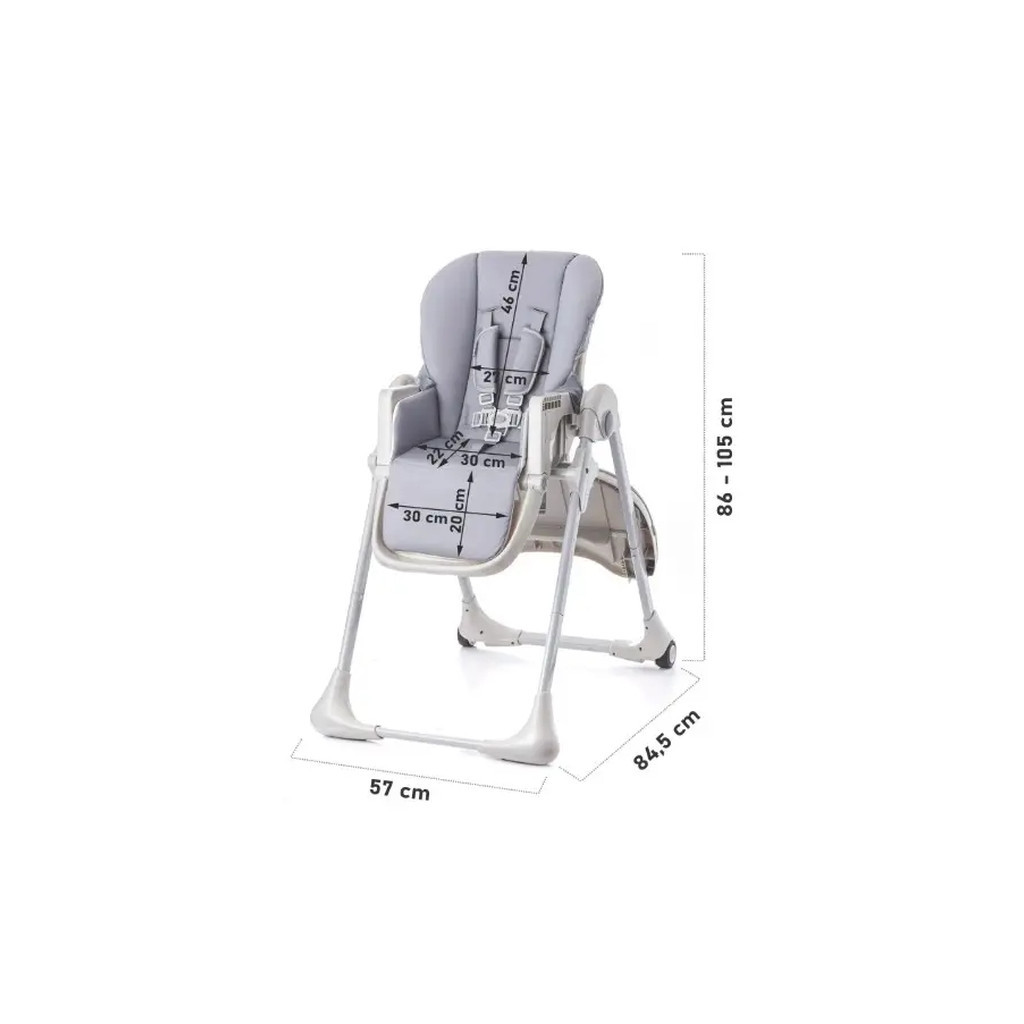 Стілець для годування Babytiger Benji Grey (5902533915163) - зображення 7