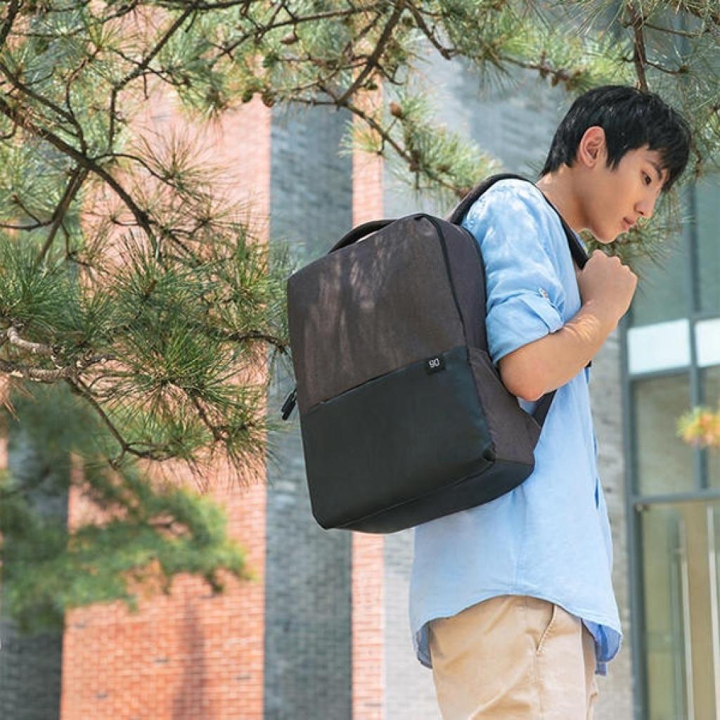 Рюкзак для ноутбука Xiaomi 15.6" RunMi 90 Light Business Backpack Grey (6971732584110) - зображення 7