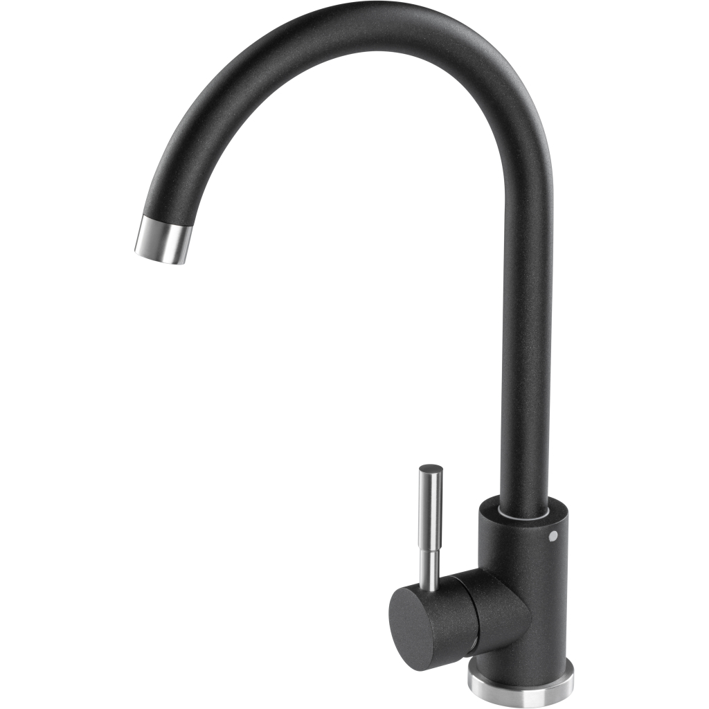 Змішувач GRANADO Elche LUX black shine (gz0101L) - зображення 1