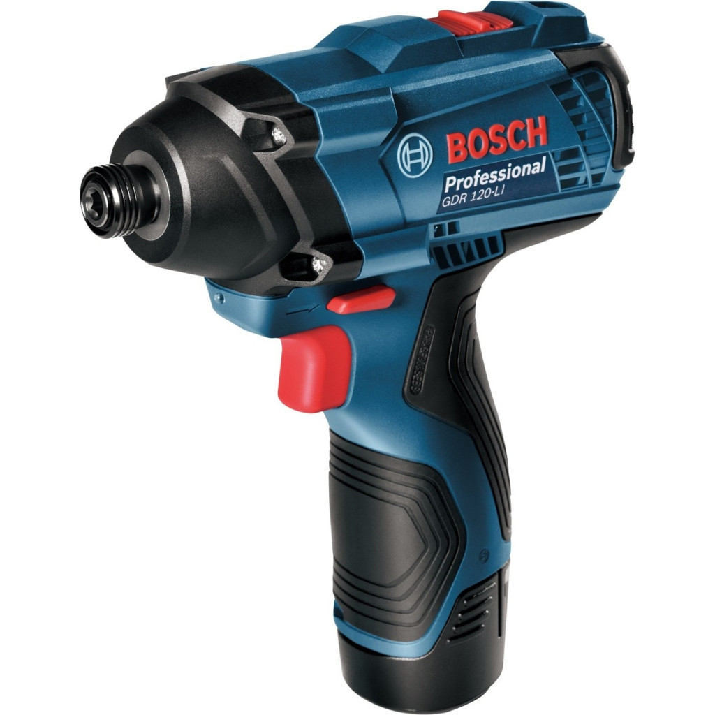 Набір електроіструментів Bosch електичних GSR 120-LI+GDR 120-LI+2 АКБ 1,5Ah (0.601.9G8.023) - изображение 3