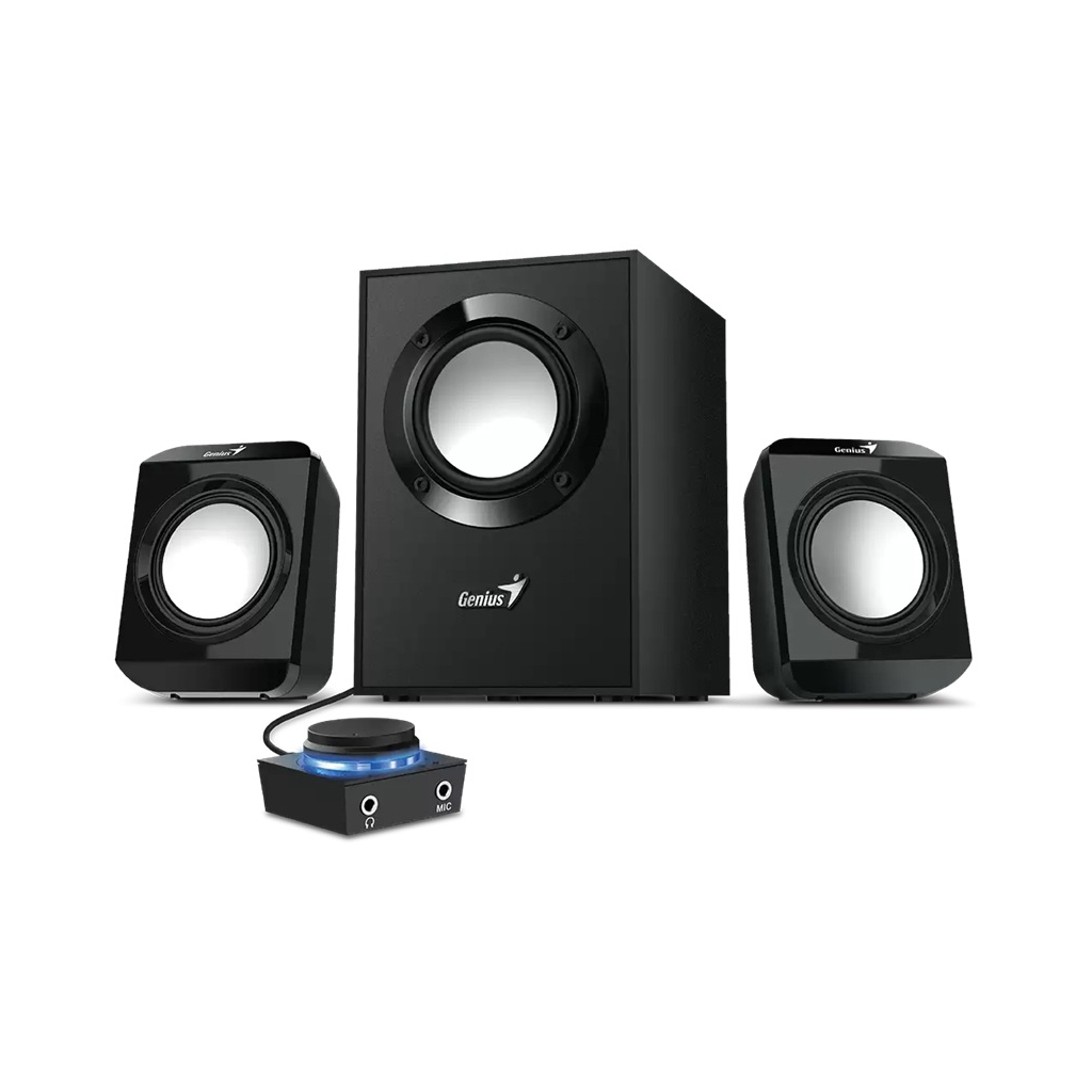 Акустична система Genius SW-2.1 300 II Black (31730053401) - зображення 1