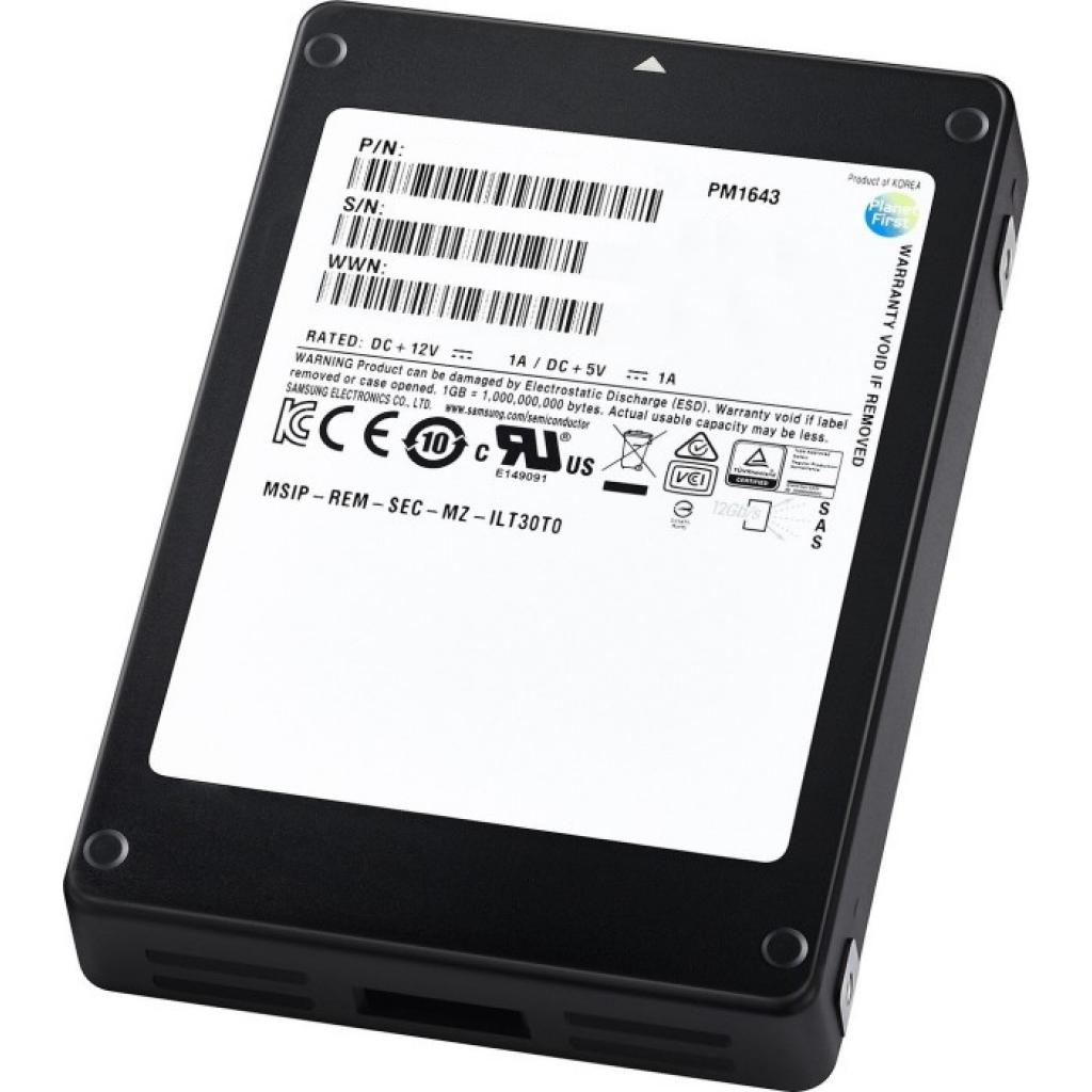 Накопичувач SSD SAS 2.5" 1.92TB PM1643 Samsung (MZILT1T9HAJQ-00007) - зображення 3