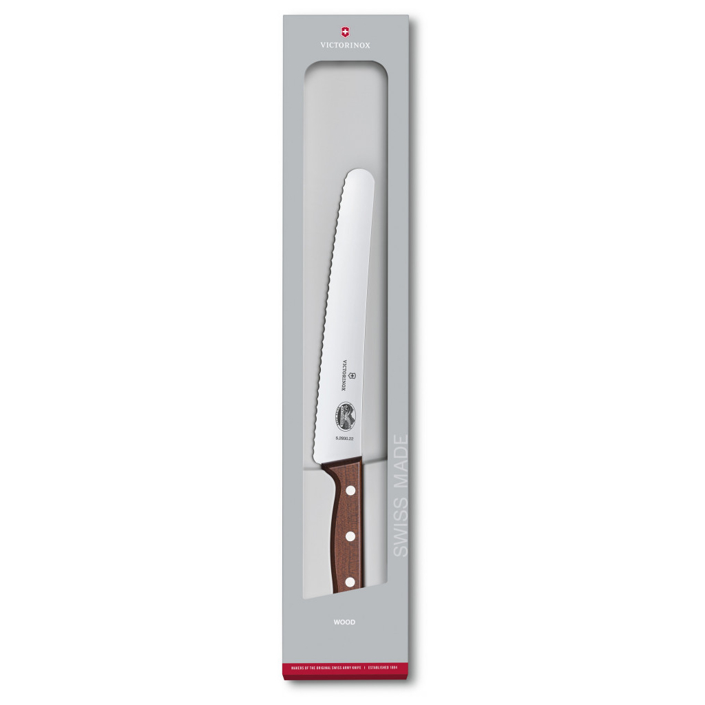 Кухонний ніж Victorinox Wood Bread Pastry 22см (5.2930.22G) - зображення 1
