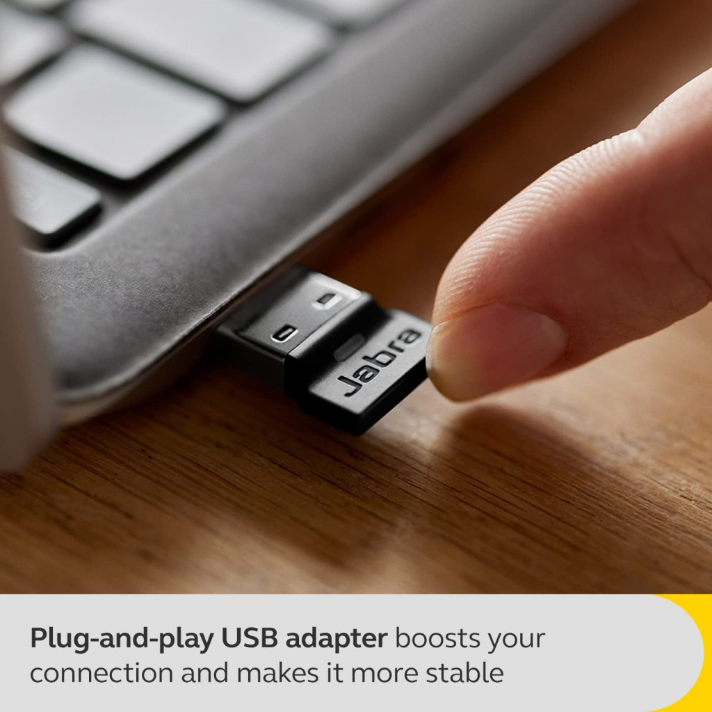 Навушники Jabra Evolve 2 Buds USB-A MS Black (20797-999-999) - зображення 7