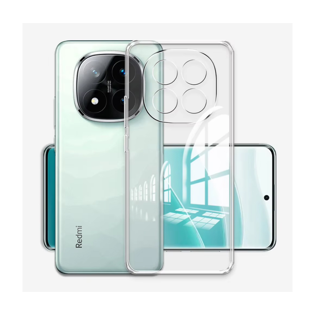 Чохол до мобільного телефона BeCover Xiaomi Redmi Note 14 Pro Plus 5G Transparancy (712762) - зображення 3