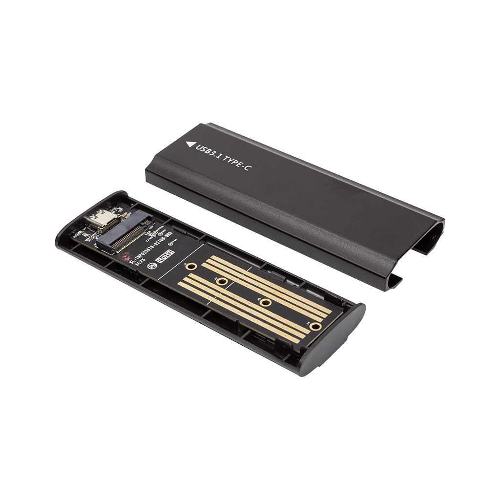Кишеня зовнішня PowerPlant SSD Premium M.2 PCIe NGFF/NVMe USB3.1 (HC380459) - зображення 2
