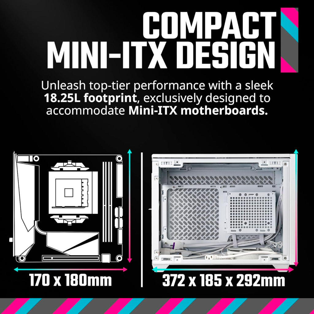 Корпус CoolerMaster NR200PV2-WCNN-S00 - зображення 11
