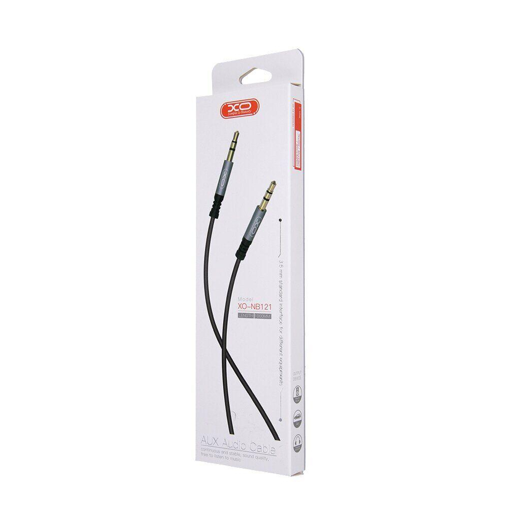 Кабель мультимедійний 3.5mm M to 3.5mm M 1.0m black XO (XO-NB121) - зображення 5