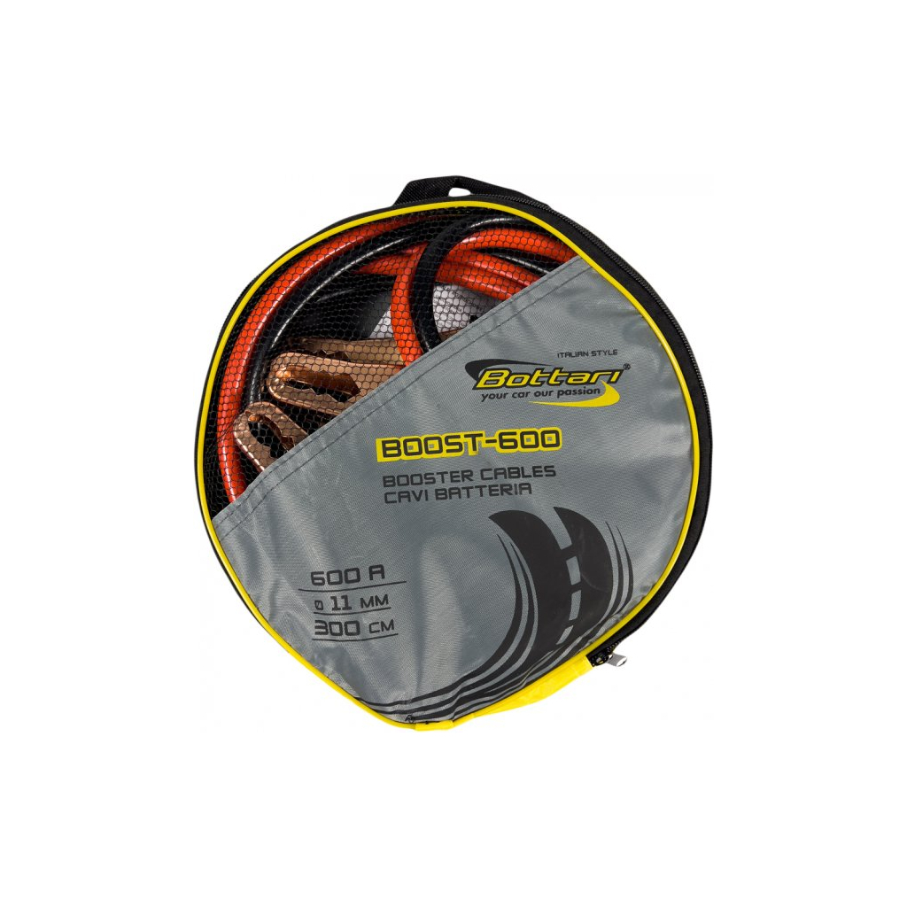 Дроти для запуску для автомобіля Bottari 600A 3м "BOOST-600" (28072-IS) - зображення 7
