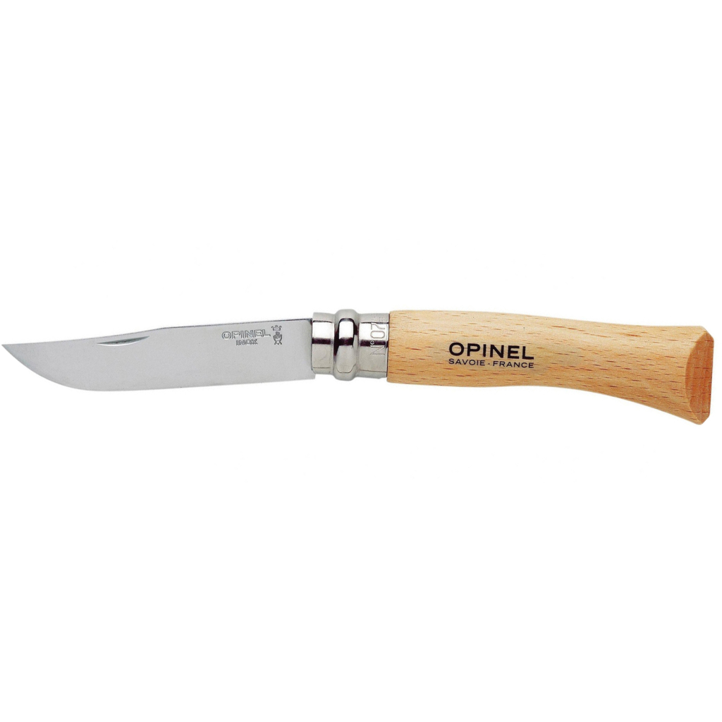 Ніж Opinel №10 Inox VRI, без упаковки (123100) - зображення 1