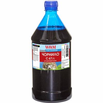 Чорнило WWM Canon IPF-107 1000г Cyan IPF-107С (C67/C-4) - зображення 1