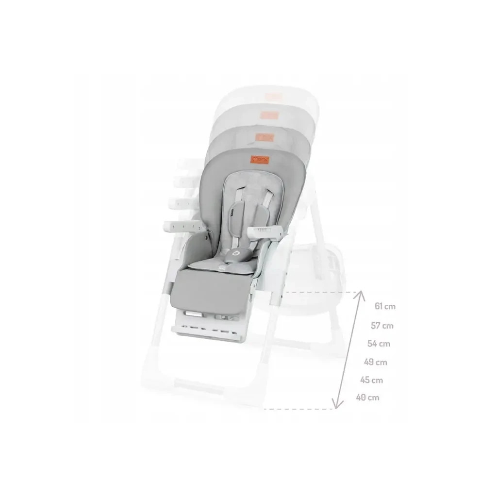 Стілець для годування MoMi GWAJU Light Gray (KRKA00023) - зображення 6