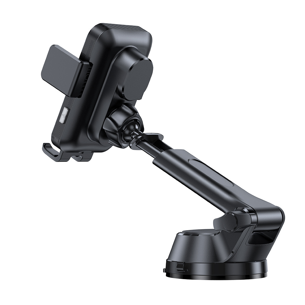 Універсальний автотримач ColorWay AutoSense Car Wireless Charger 2 (Dashboard+Air Vent) 15W (CW-CHAW040Q-BK) - изображение 6