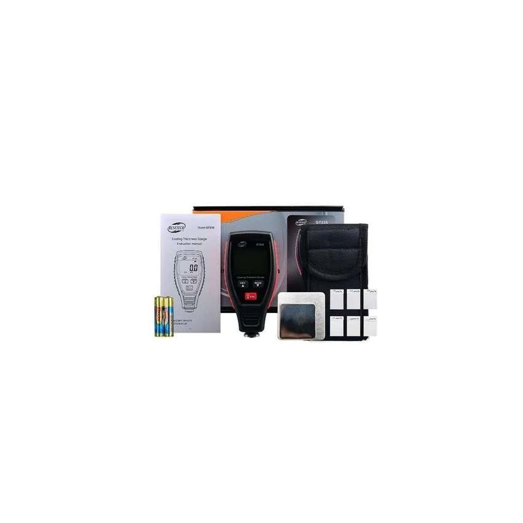 Товщиномір Protester професійний електронний LCD-дисплей Fe/nFe, 0-1800мкм (GT235) - изображение 5