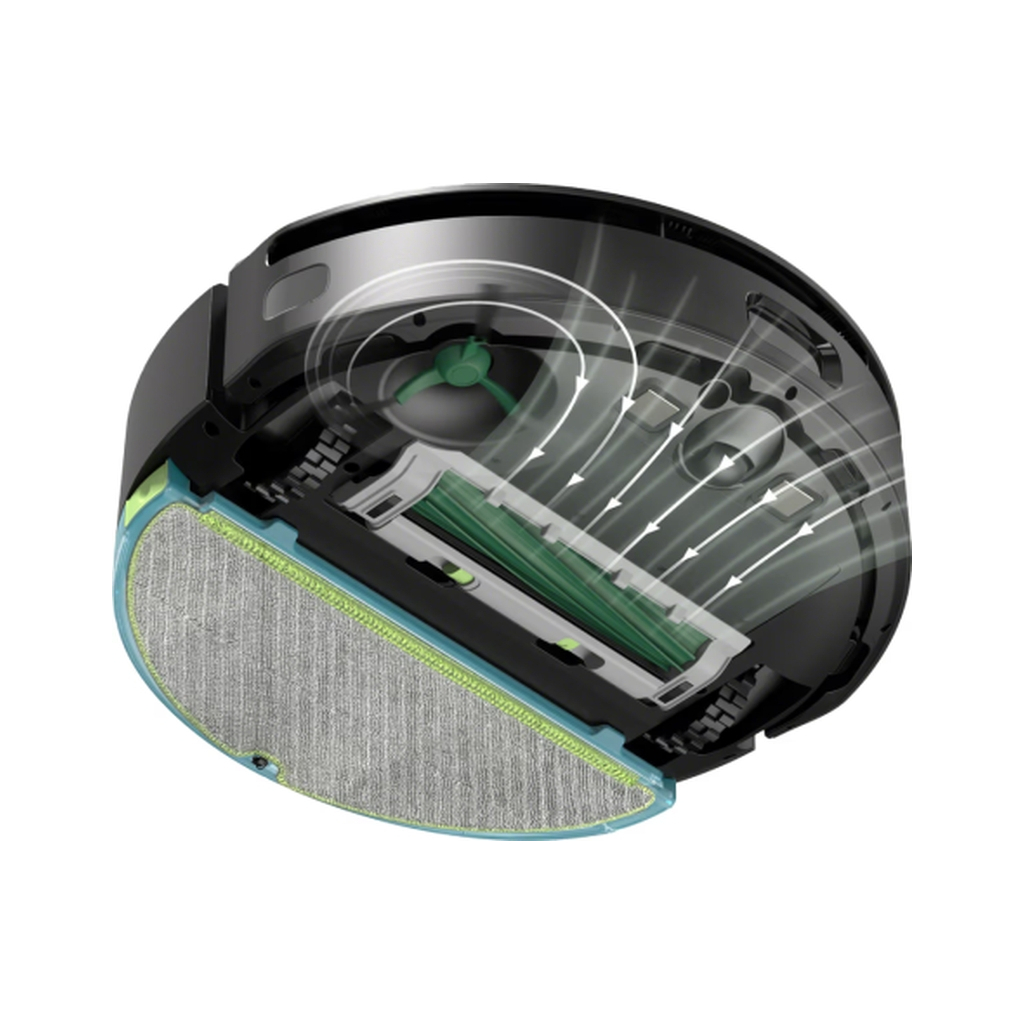 Пилосос iRobot Roomba Combo Dust Compactor 205 (Black) (L121040) - зображення 6