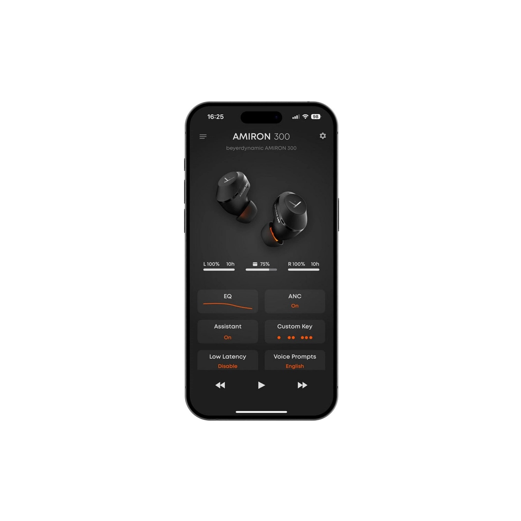 Навушники Beyerdynamic Amiron 300 TWS Black (531482) - зображення 7