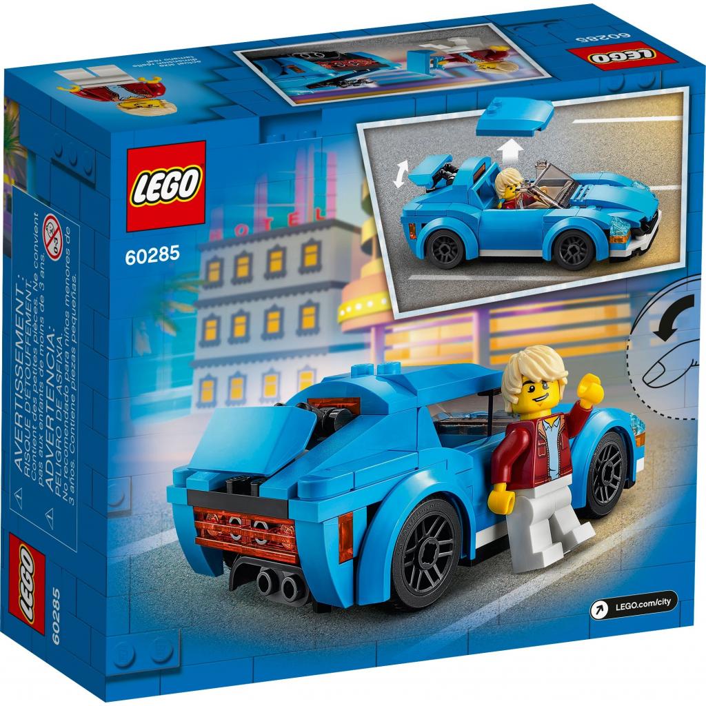 Конструктор LEGO City Great Vehicles Спортивний автомобіль 89 деталей (60285) - зображення 7