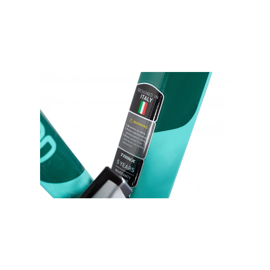 Велосипед Trinx M600 Elite 27.5" рама-18" Cyan-Black-Green (M600Elite.18CBG) - зображення 6
