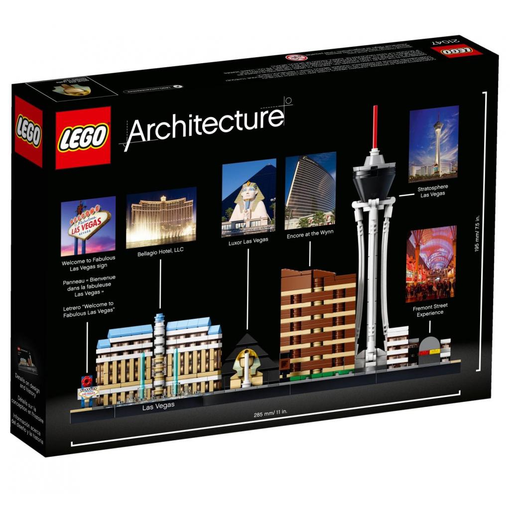 Конструктор LEGO Architecture Лас-Вегас 501 деталь (21047) - зображення 4