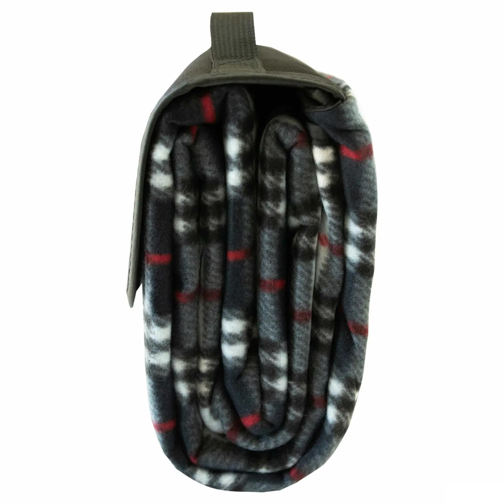 Туристичний килимок Tramp флісовий 150х135см Black (TRS-057.16) - зображення 3