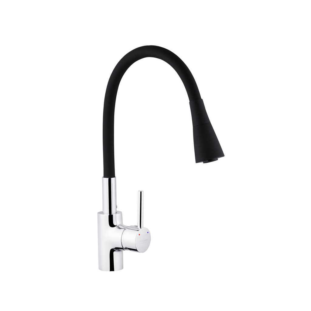 Змішувач Kroner Kuche-C031BLK (CV024338) - зображення 1