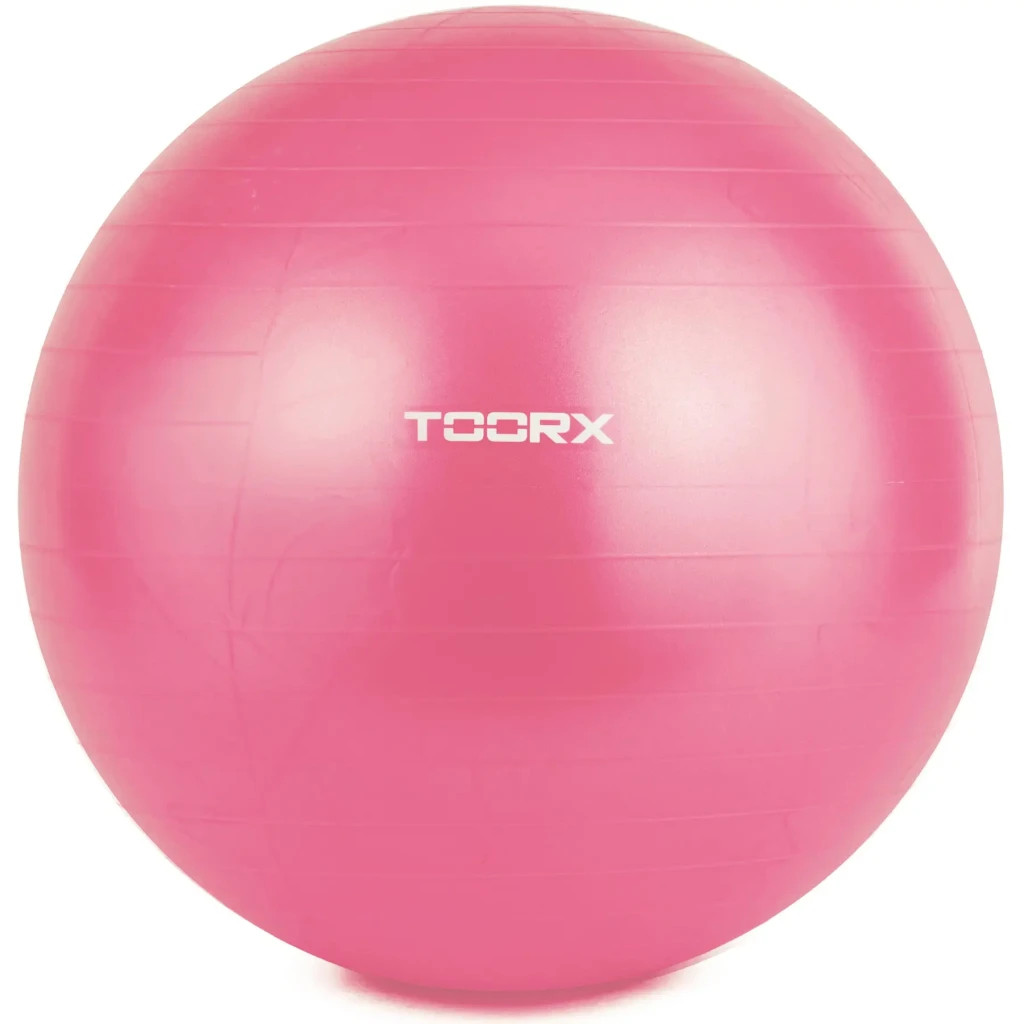 М'яч для фітнесу Toorx Gym Ball 55 cm Fuchsia (AHF-069) (929486) - зображення 1
