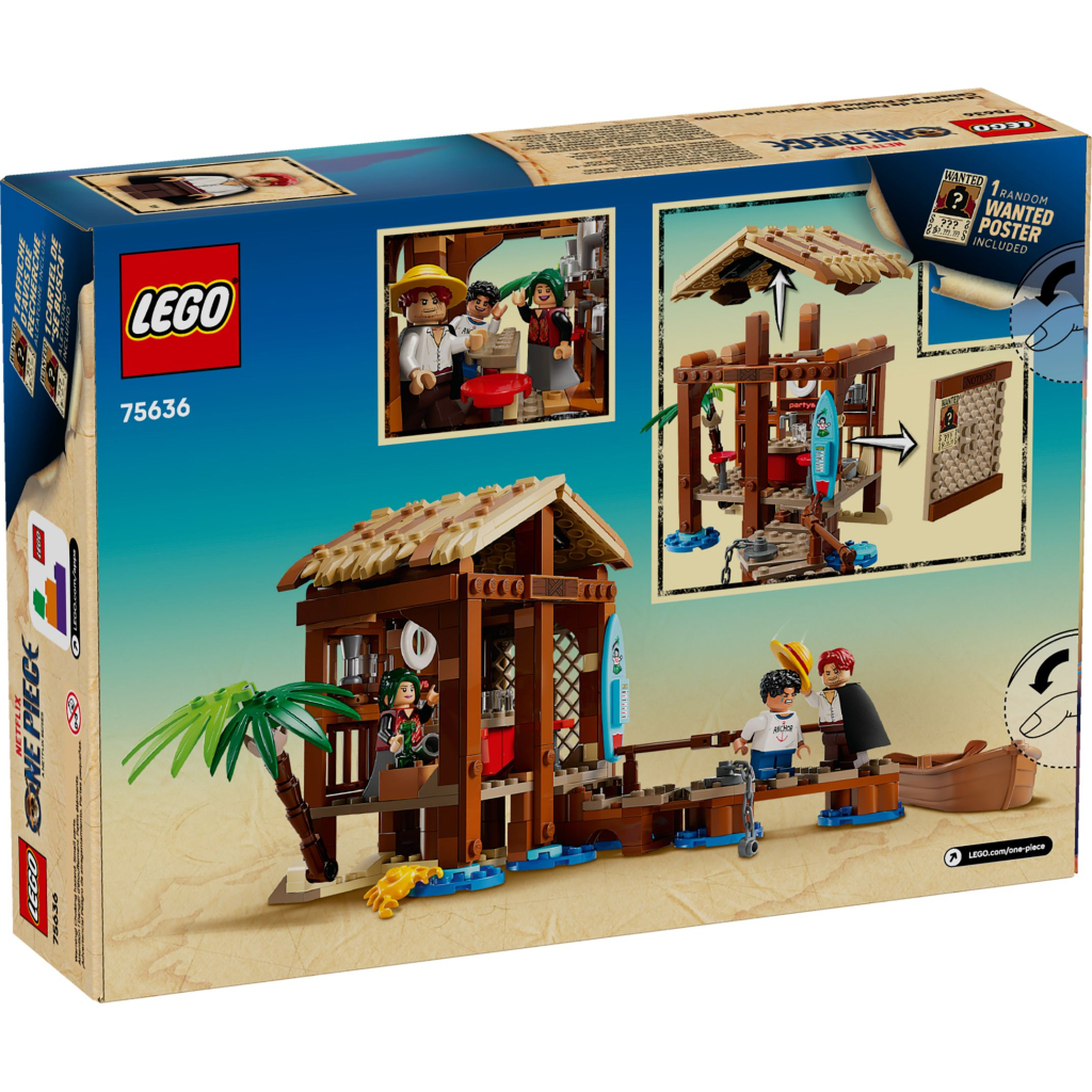 Конструктор LEGO One Piece Хатина у Селищі Вітряків (75636-) - зображення 6