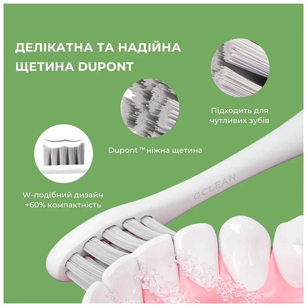 Електрична зубна щітка Oclean 6970810552447 - зображення 11