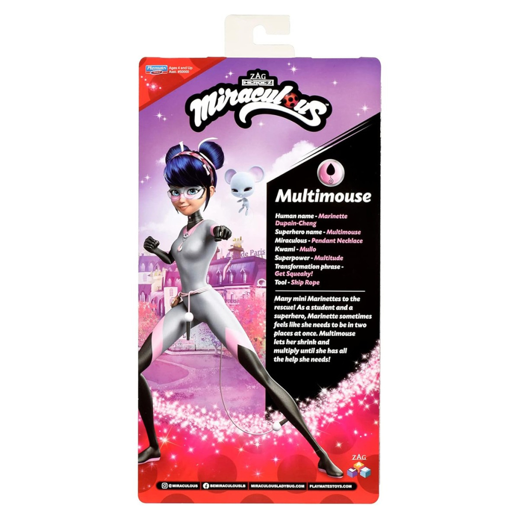 Лялька Miraculous Леді Баг і Супер-Кіт - Мультимиша (50022) - зображення 8