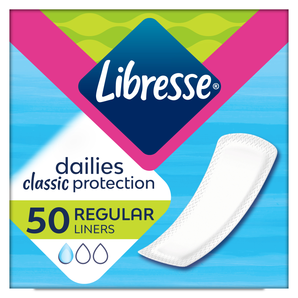 Щоденні прокладки Libresse Pantyliners Classic 50 шт (7322540157093) - зображення 1