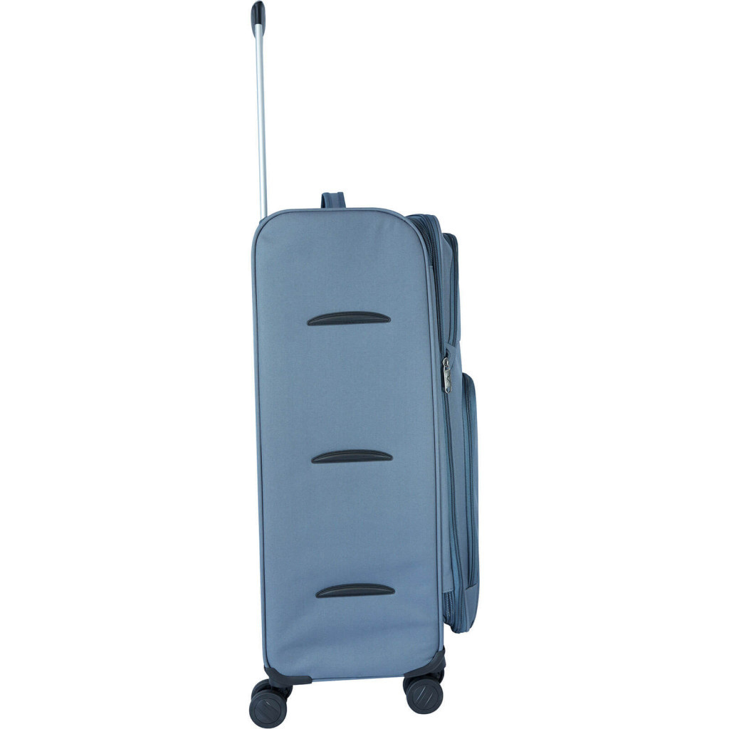 Валіза Bagland Валенсія велика 83 л. сірий (003796627) (831518972) - зображення 4