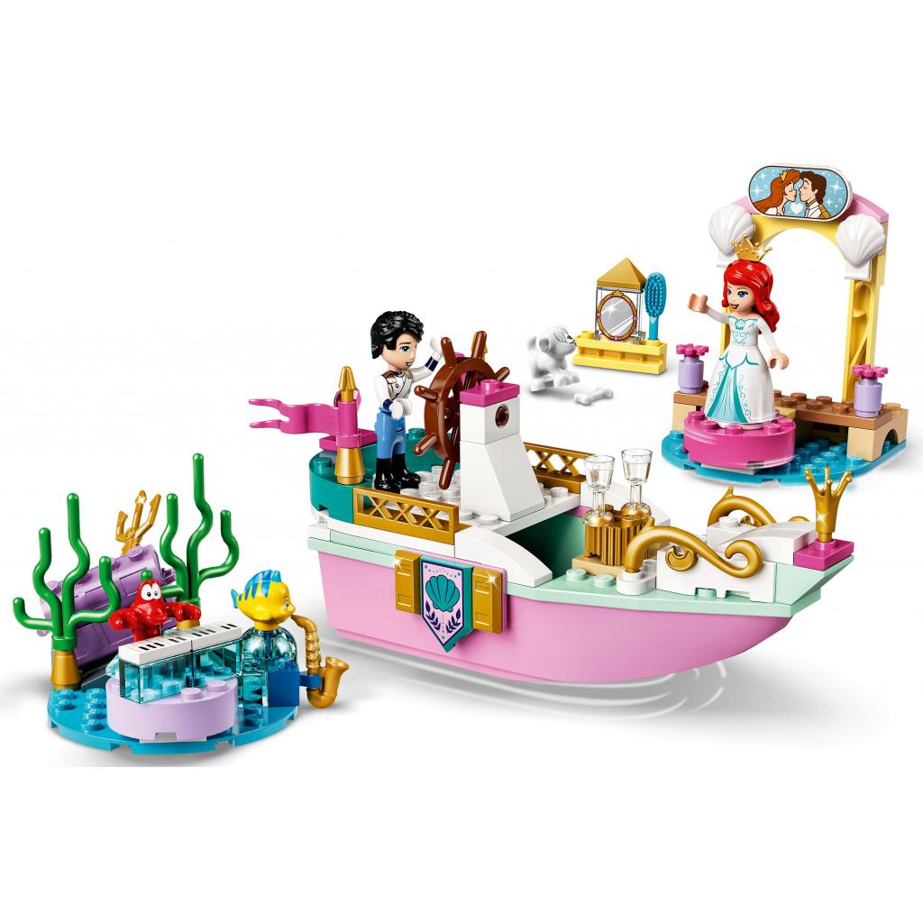 Конструктор LEGO Disney Princess Святковий човен Аріель 114 деталей (43191) - зображення 4