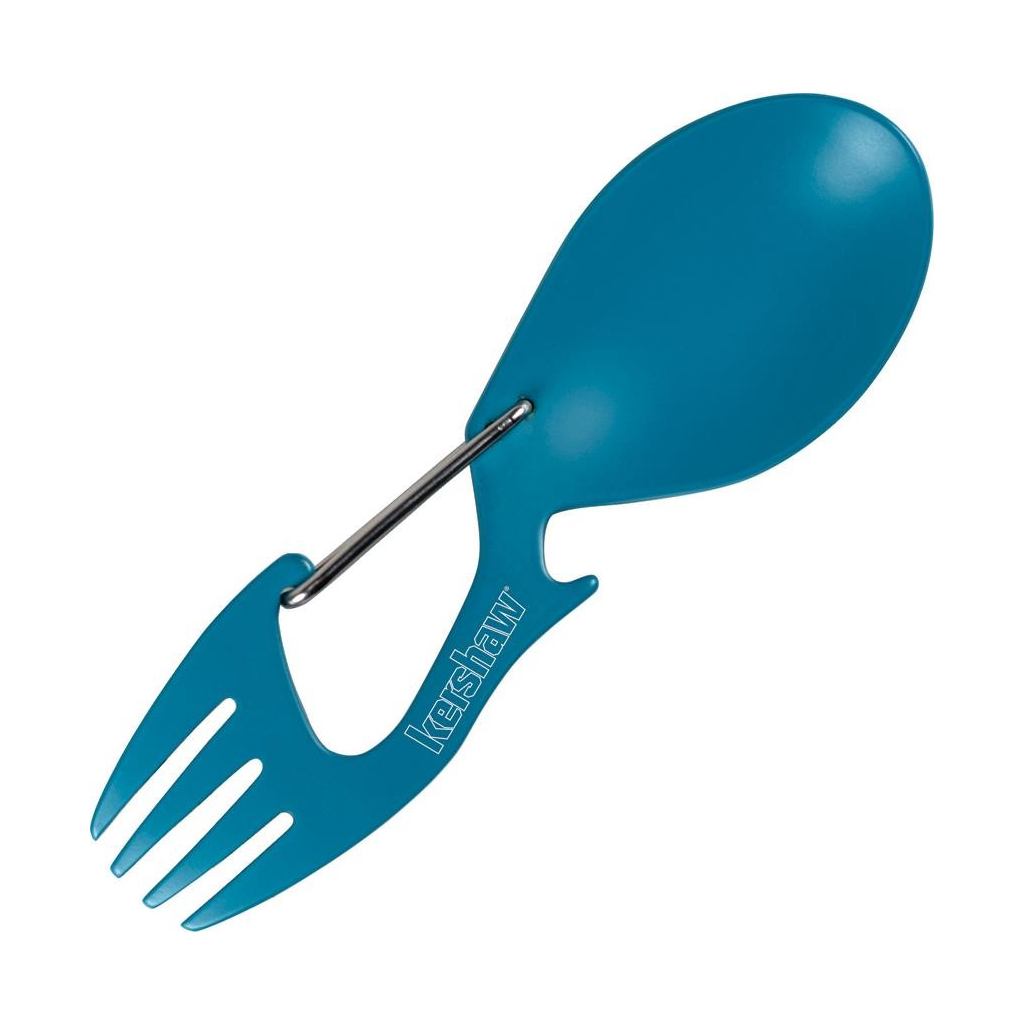Ложка-виделка туристична Kershaw Ration Blue (1140TEAL) - зображення 1