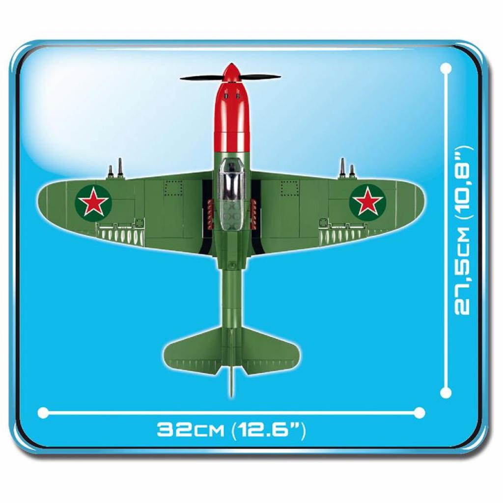 Конструктор Cobi Літак BELL P-39Q Аерокобра 250 деталей (COBI-5547) (5902251055479) - зображення 6