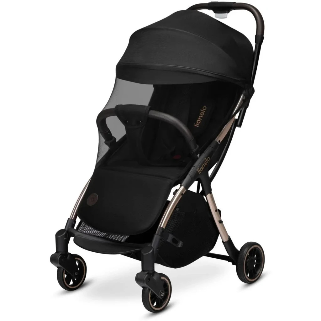 Коляска Lionelo Julie One Black (LO-JULIE ONE BLACK GOLD) - зображення 8