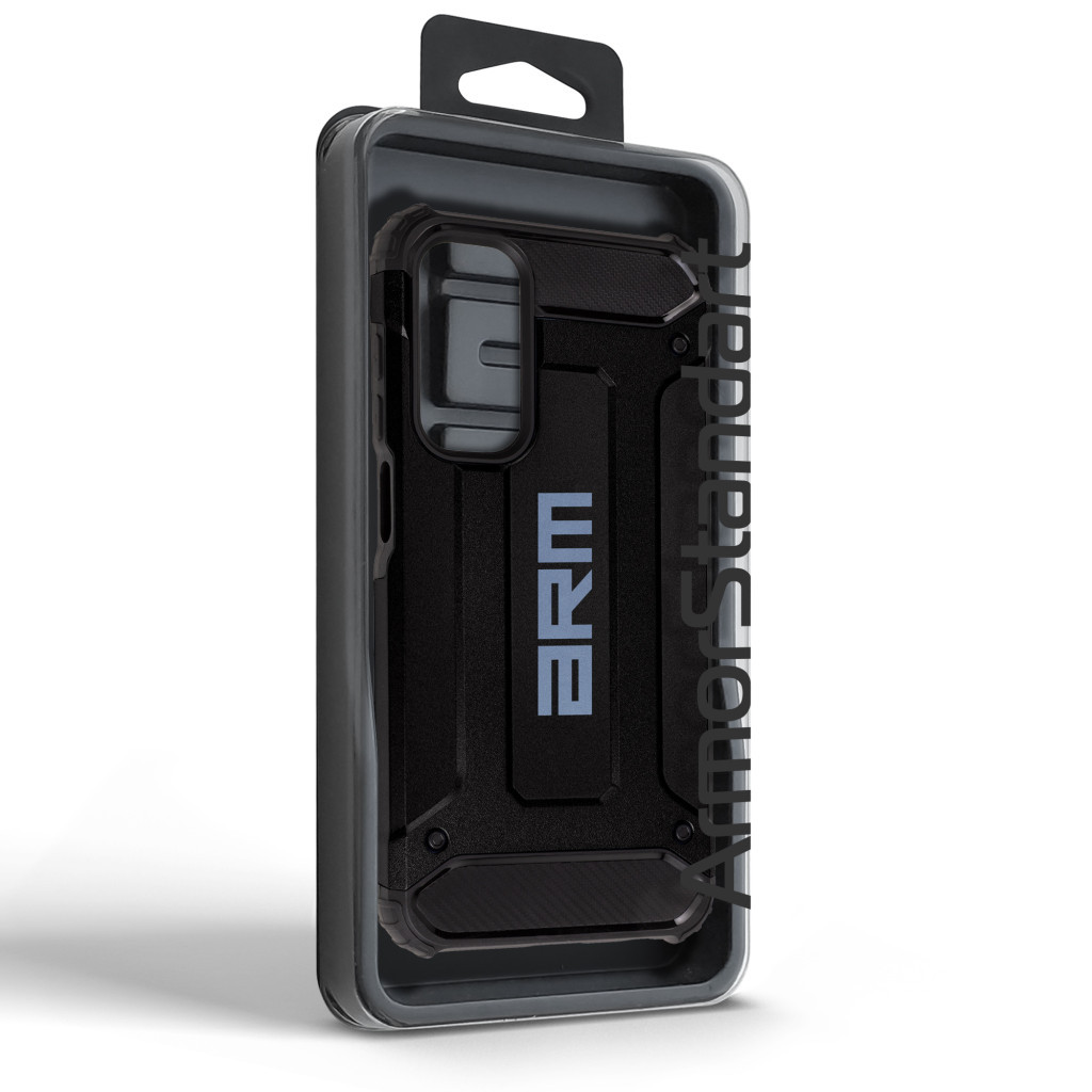 Чохол до мобільного телефона Armorstandart Panzer Samsung A25 5G (A256) Black (ARM73737) - зображення 7