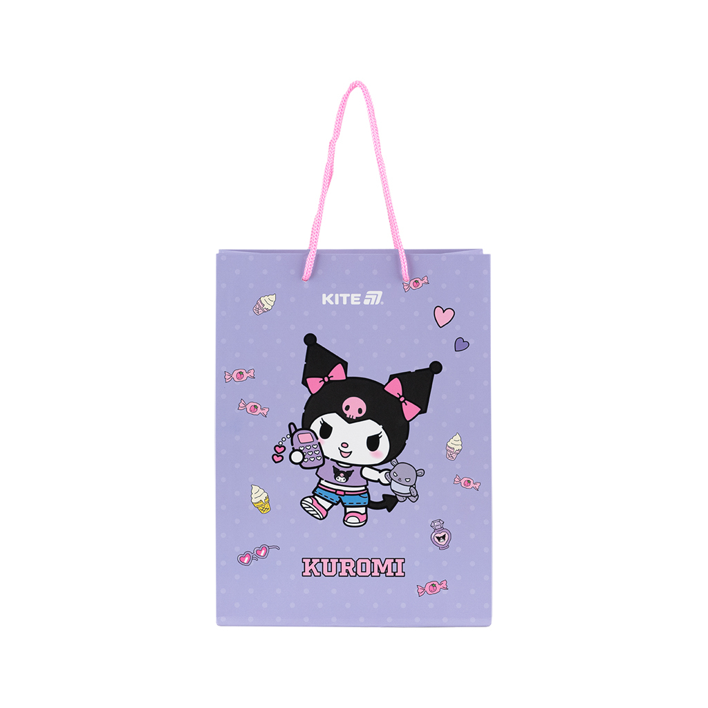Подарунковий пакет Kite Kuromi, 18х24 см (HK25-265-2) - зображення 2