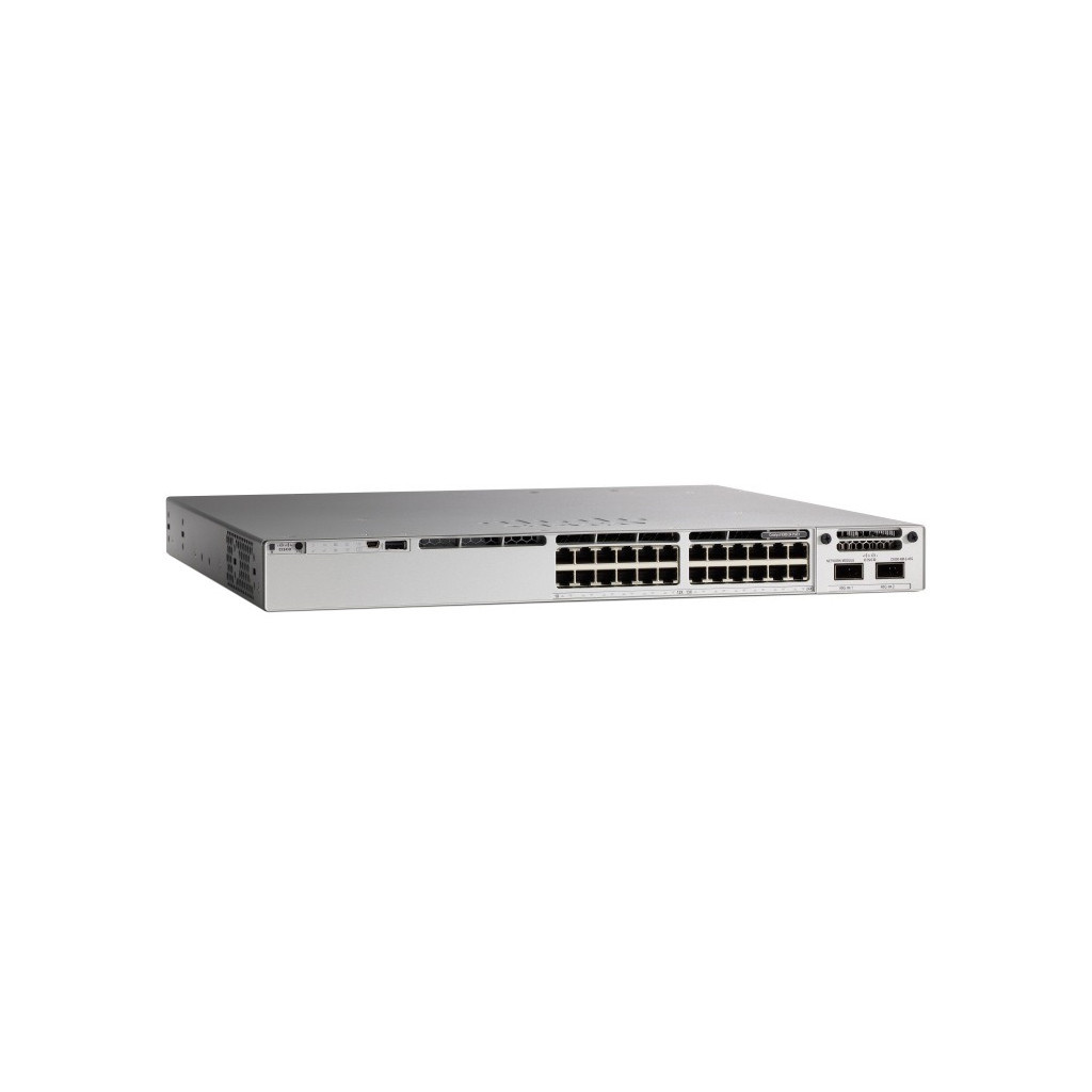 Комутатор мережевий Cisco C9300-24P-E - зображення 1