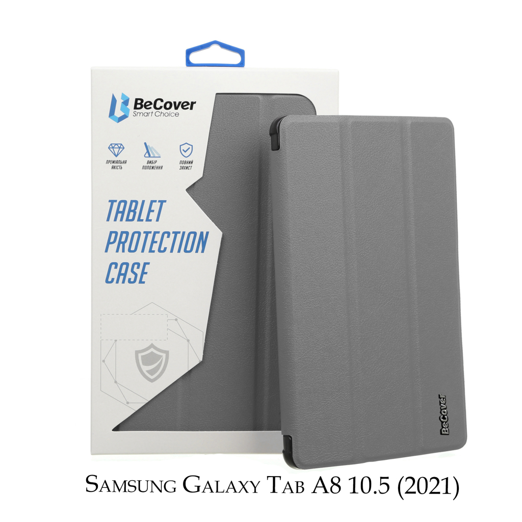 Чохол до планшета BeCover Smart Case Samsung Galaxy Tab A8 10.5 (2021) SM-X200 / SM-X2 (707264) - зображення 1