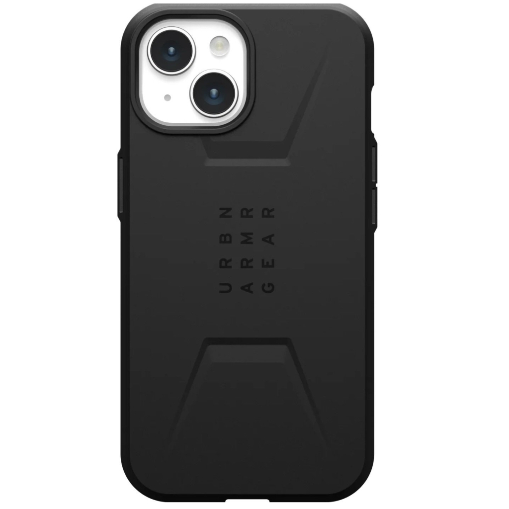 Чохол до мобільного телефона UAG Apple iPhone 15 Plus Civilian Magsafe, Black (114306114040) - зображення 1