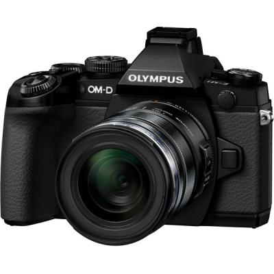 Цифровий фотоапарат Olympus E-M1 12-50 mm Kit black (V207015BE000) - зображення 1