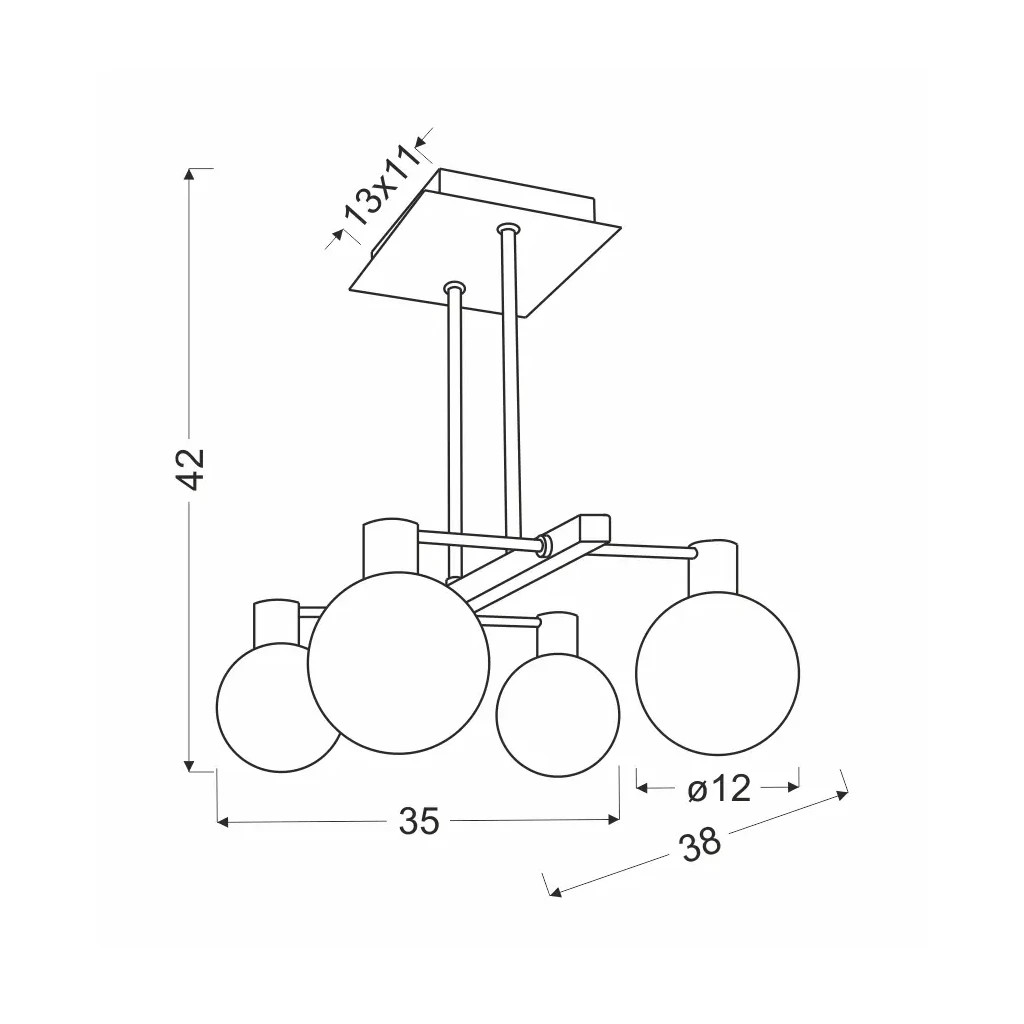 Люстра Candellux Maldus (34-01467) - изображение 2