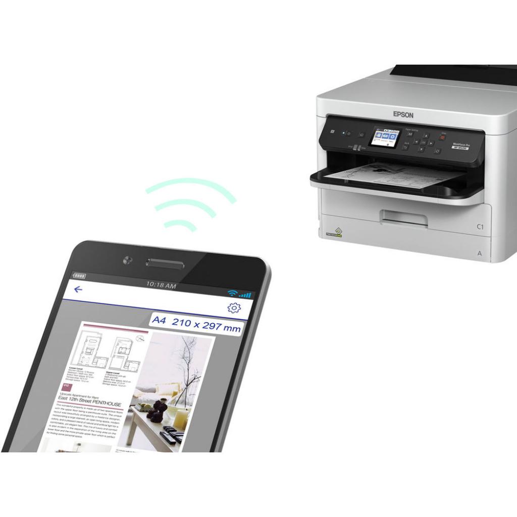 Струменевий принтер Epson WorkForce Pro WF-M5299DW з Wi-Fi (C11CG07401) - зображення 5