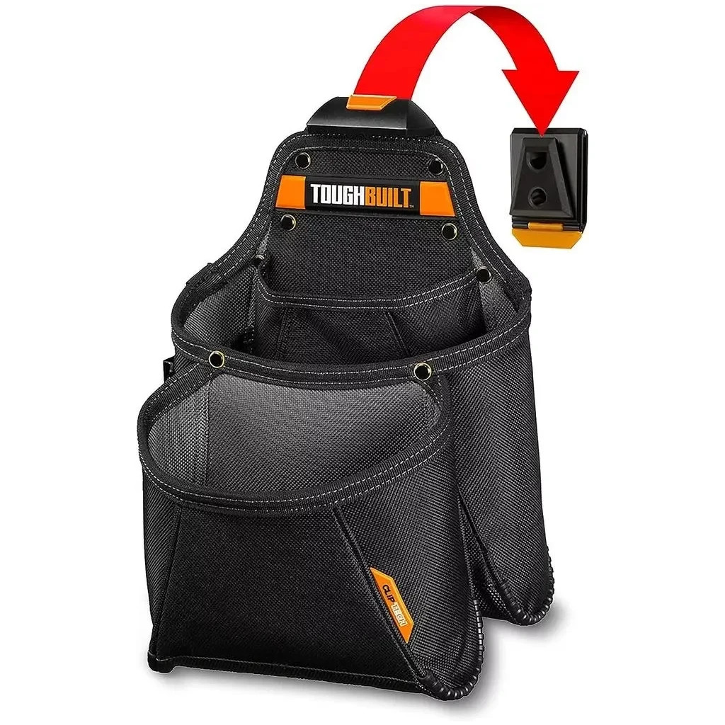 Сумка для інструмента ToughBuilt паясна з підставкою, для витратних матеріалів (TB-CT-03) - зображення 7