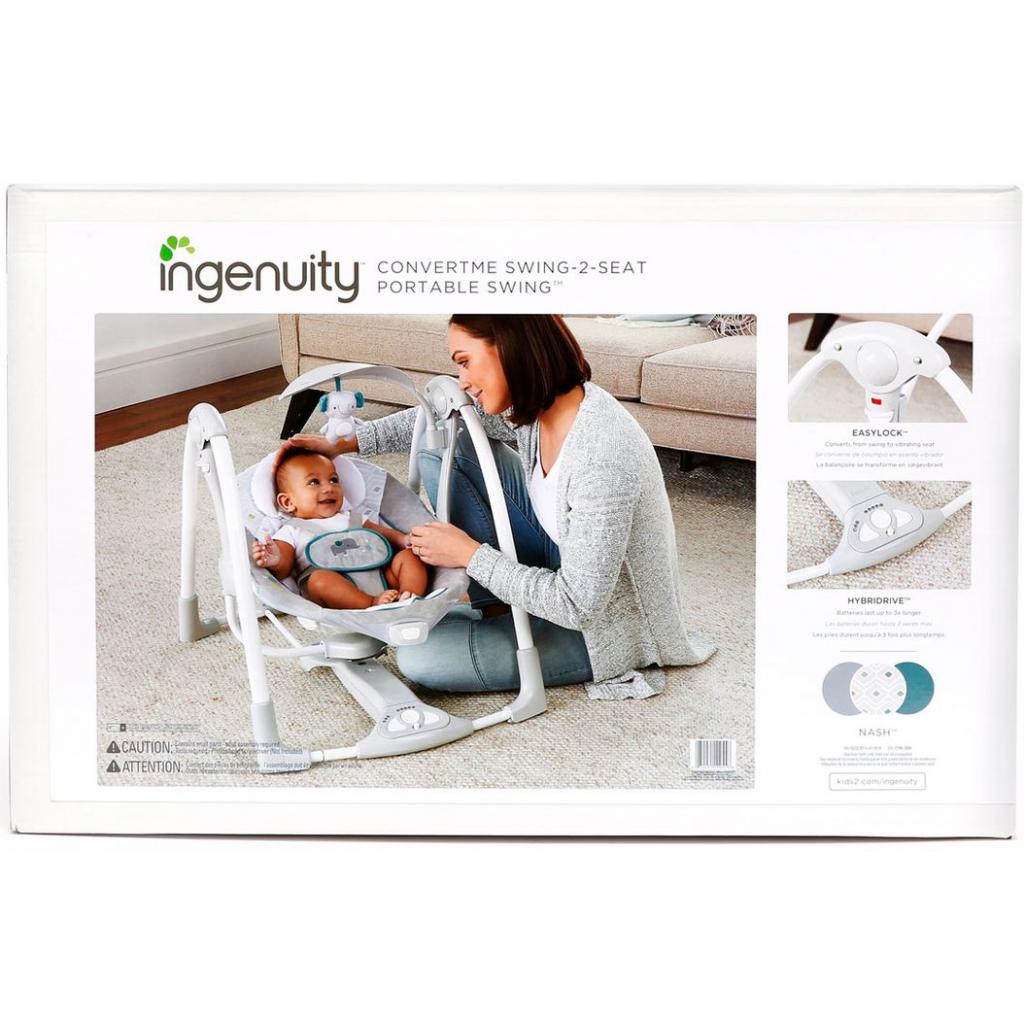Крісло-гойдалка Ingenuity ConvertMe Swing-2-Seat (12055) - зображення 6