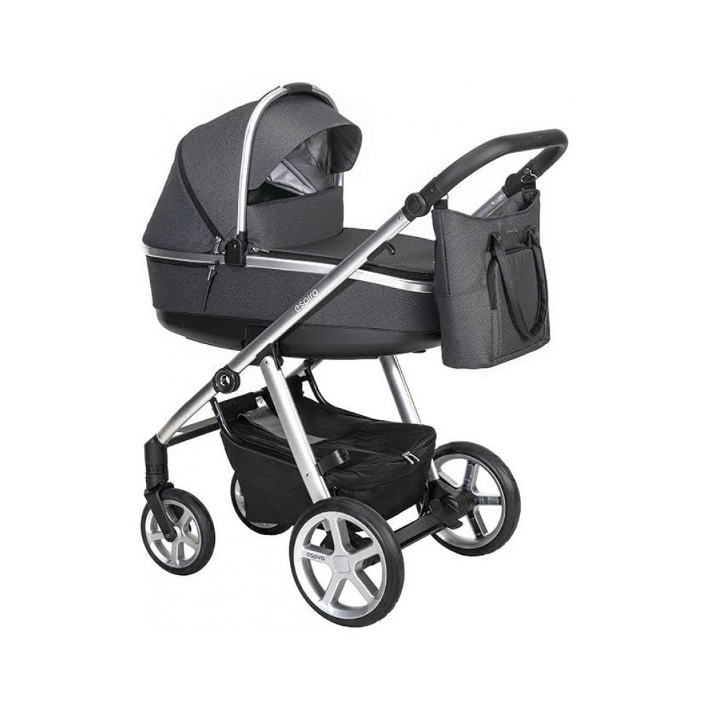 Коляска Espiro 2 в 1 Next Up 517 Multicolor Graphite Street (5906724204975) - зображення 1