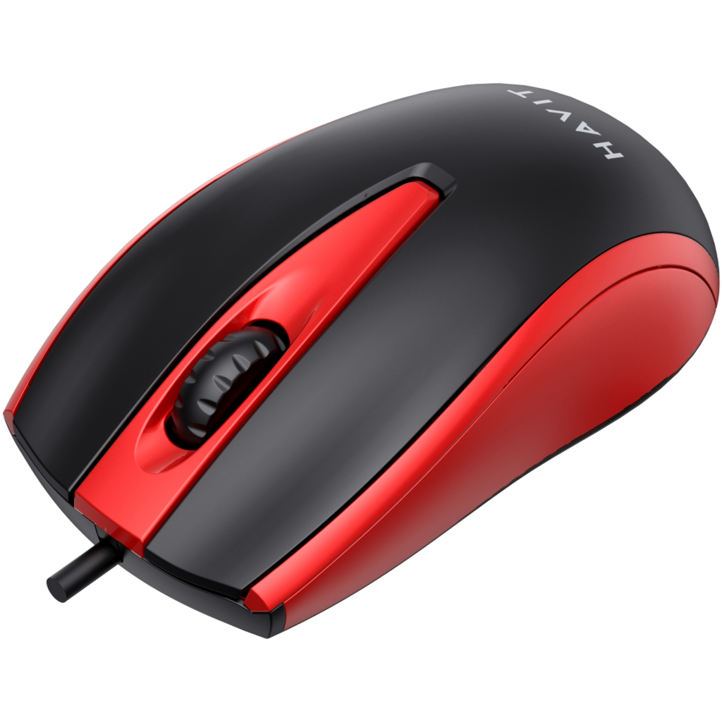 Мишка Havit HV-MS871 USB Red (6939119020293) - зображення 2
