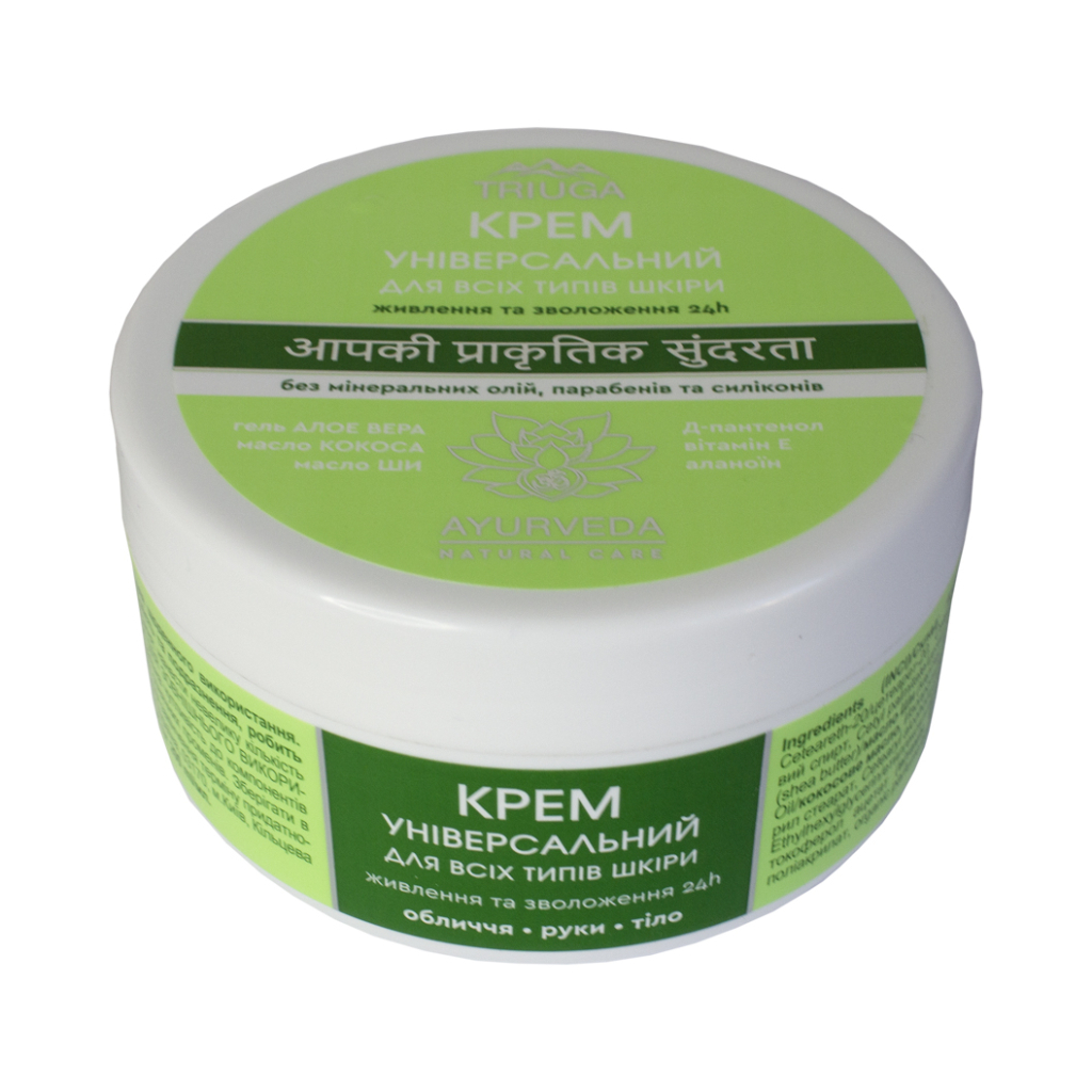 Крем для тіла Triuga Універсальний Для обличчя, рук та тіла 200 мл (4820164641958) - зображення 3