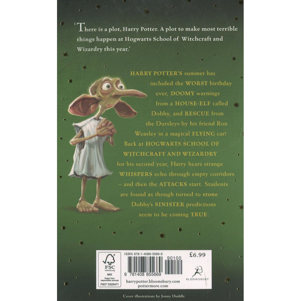 Книга Harry Potter and the Chamber of Secrets - J.K. Rowling Bloomsbury (9781408855669) - зображення 2